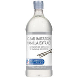 McCormick Culinary Clear Imitation Vanilla Extract, 32 fl oz - One 32 Fluid Ounce Bottle of Clear Vanilla Flavoring for Baking, Perfect in Baked