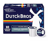 Dutch Bros. Single Serve Coffee Pods 10ct - 1 box (Vanilla Caramel "Golden Eagle")