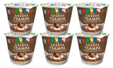 Peak Sherpa Tsampa Cereal Cup, Chocolate Almond Flavor, Pack of 6 Cereal Cups, Ready to Eat, Certified Organic, Sprouted & Roasted Whole Grain Roasted