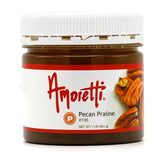Amoretti - Pecan Praline (refrigerate) - Roasted, Ultra Smooth Pecan Butter (no sugar added)