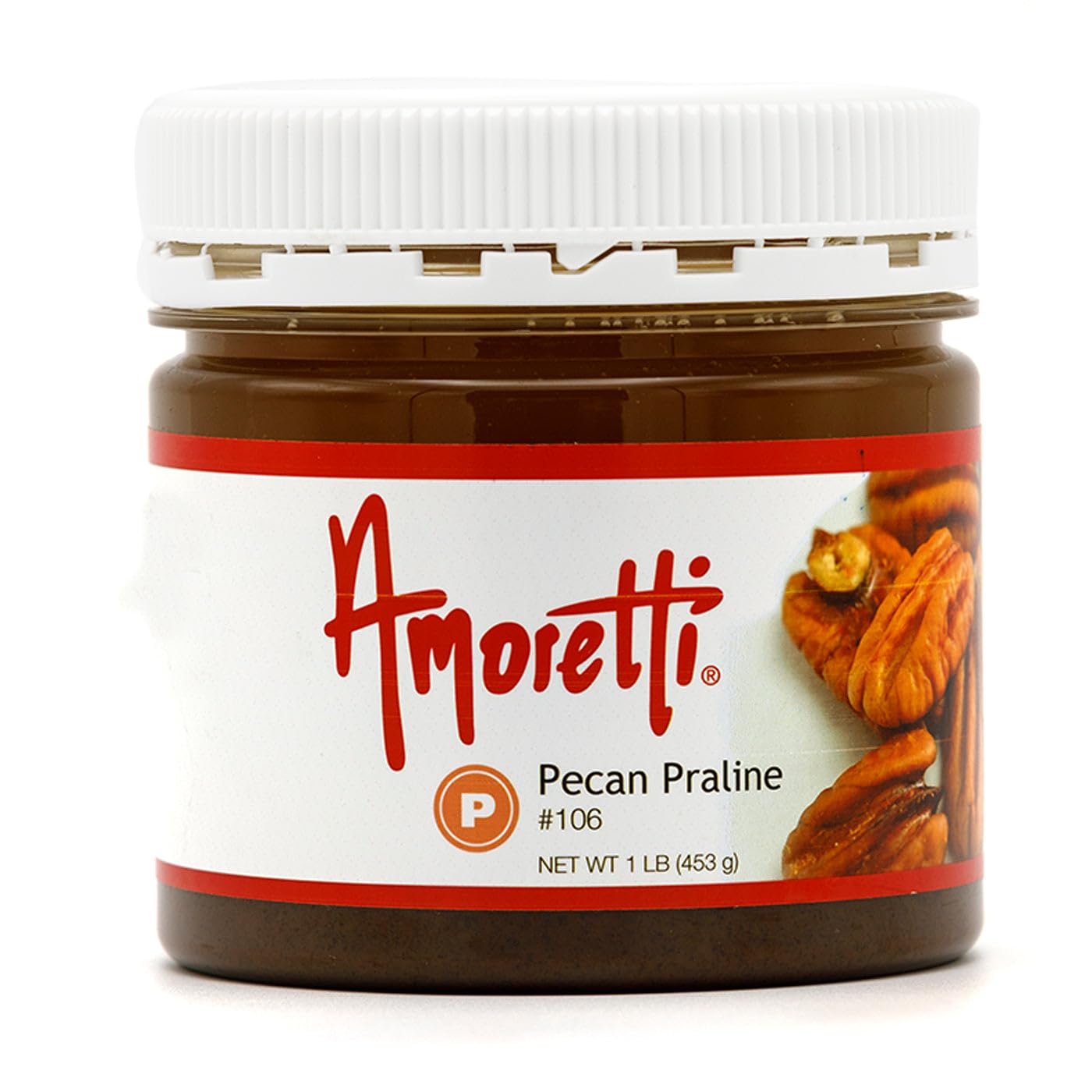 Amoretti - Pecan Praline (refrigerate) - Roasted, Ultra Smooth Pecan Butter (no sugar added)