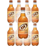 A&W Cream Soda, Made With Aged Vanilla, 20 Fl Oz Can, (Pack of 10, Total of 200 Fl Oz)