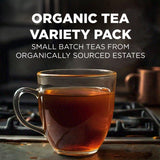 Maud's 9 Blend Organic Tea Pods Variety Pack, 48 ct, 9 Assorted Flavors, Single Serve Pods -100% Gourmet Blended Tea Leaves, Compatible with Keurig K