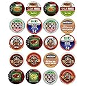 20 Cup Flavored DECAF Coffee Sampler! 13 Different Flavored DECAF Only Coffee Single Serve Cups....chocolate, caramel, vanilla + more decafs!