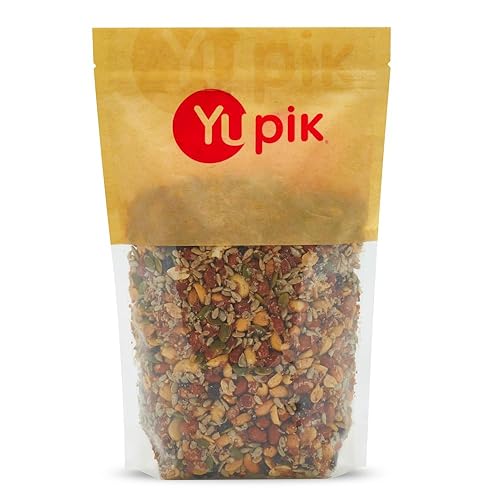 Yupik Energy Mix, 2.2 lb (35.2 oz), A Blend of Raisins, Peanuts, Sunflower Seeds, Cashews & Pumpkin Seeds, Kosher, Vegan, Non-GMO, Salt Free
