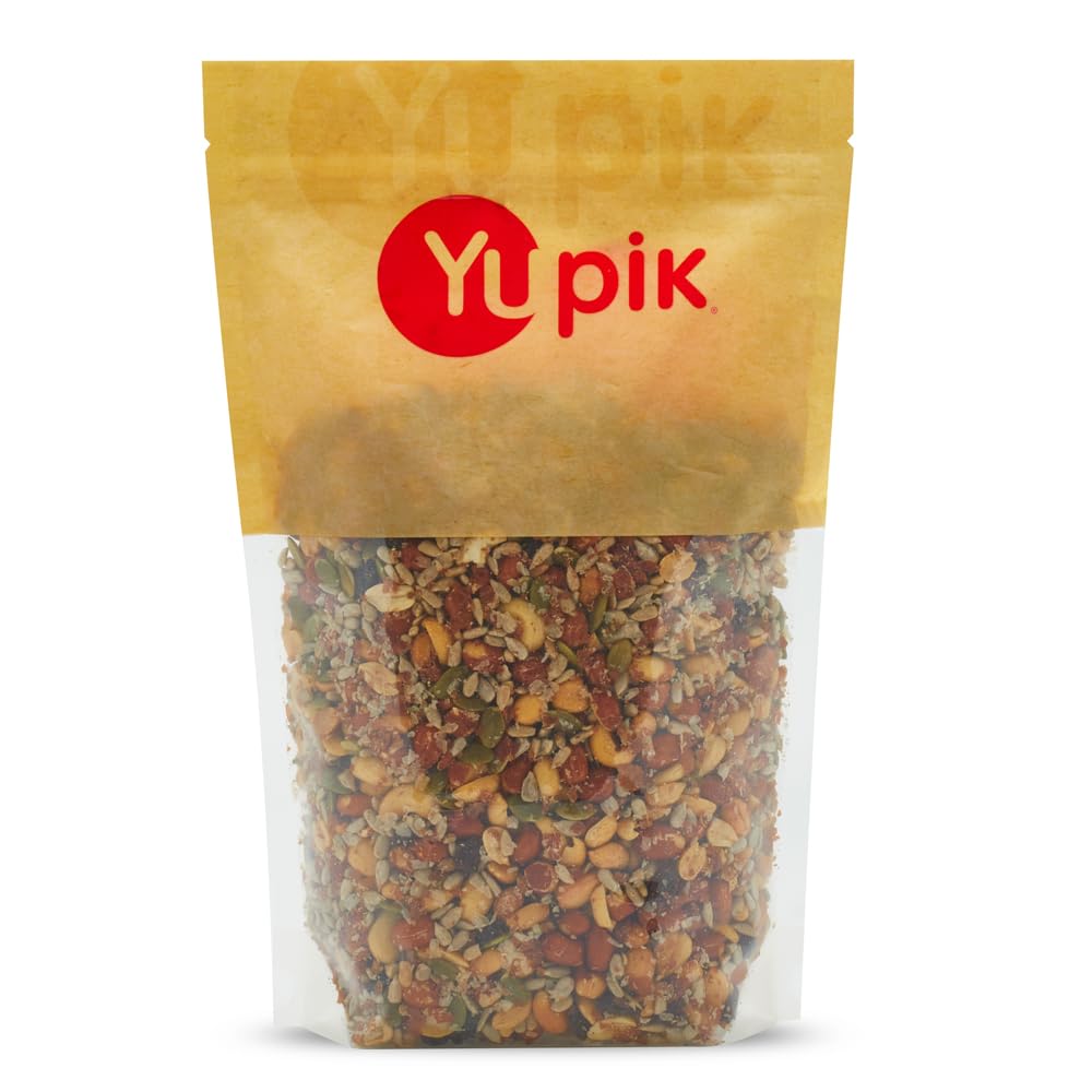 Yupik Energy Mix, 2.2 lb (35.2 oz), A Blend of Raisins, Peanuts, Sunflower Seeds, Cashews & Pumpkin Seeds, Kosher, Vegan, Non-GMO, Salt Free