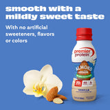 Premier Protein Non-Dairy Plant Based Almondmilk Protein Shake, Vanilla, 20g Protein, 5g Sugar, 11.5 Fl oz (12 Pack)