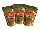 Made in Thailand - Thai Food Recommend - 3 PACK OF DEEP Fried MINCED Catfish STIR Fried with Chilli and Ginger Very Crispy Texture - Pla Dook Fu Pad