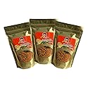 Made in Thailand - Thai Food Recommend - 3 PACK OF DEEP Fried MINCED Catfish STIR Fried with Chilli and Ginger Very Crispy Texture - Pla Dook Fu Pad