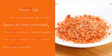 Zercumm Pepper and Salt Seasoning 120G * 1 Bottle Kitchen Cooking Flavor Pepper Salt Powder Seasoning