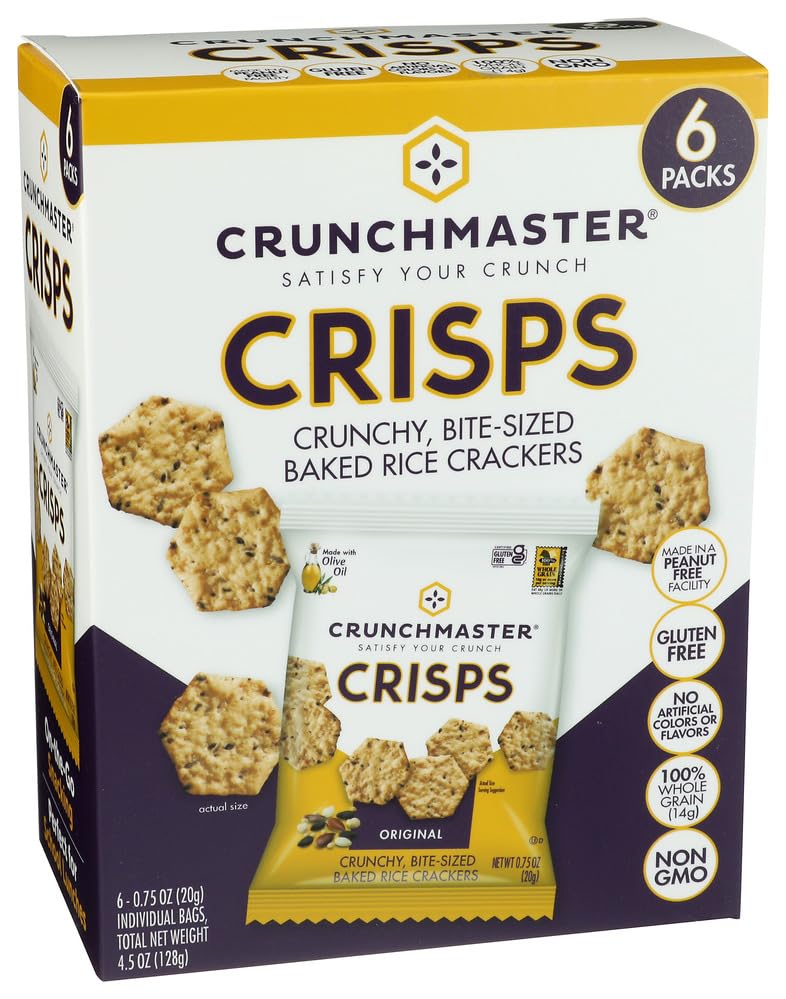 Crunchmaster Multi-Seed Crisps Multi Pack, 4.5 Oz