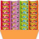 Bubbaloo Bubble Gum Mexican Chewing Gum Assortment | 200 Count Variety Bulk Pack | Strawberry, Sour Blueberry, Tutti Frutti & Pinapple Chamoy Juicy