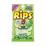 Rips Bite-Size Lime Licorice Pieces, 4 Ounce Bag, Lime Flavor, In Snack Mass Packaging