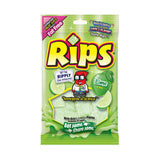 Rips Bite-Size Lime Licorice Pieces, 4 Ounce Bag, Lime Flavor, In Snack Mass Packaging