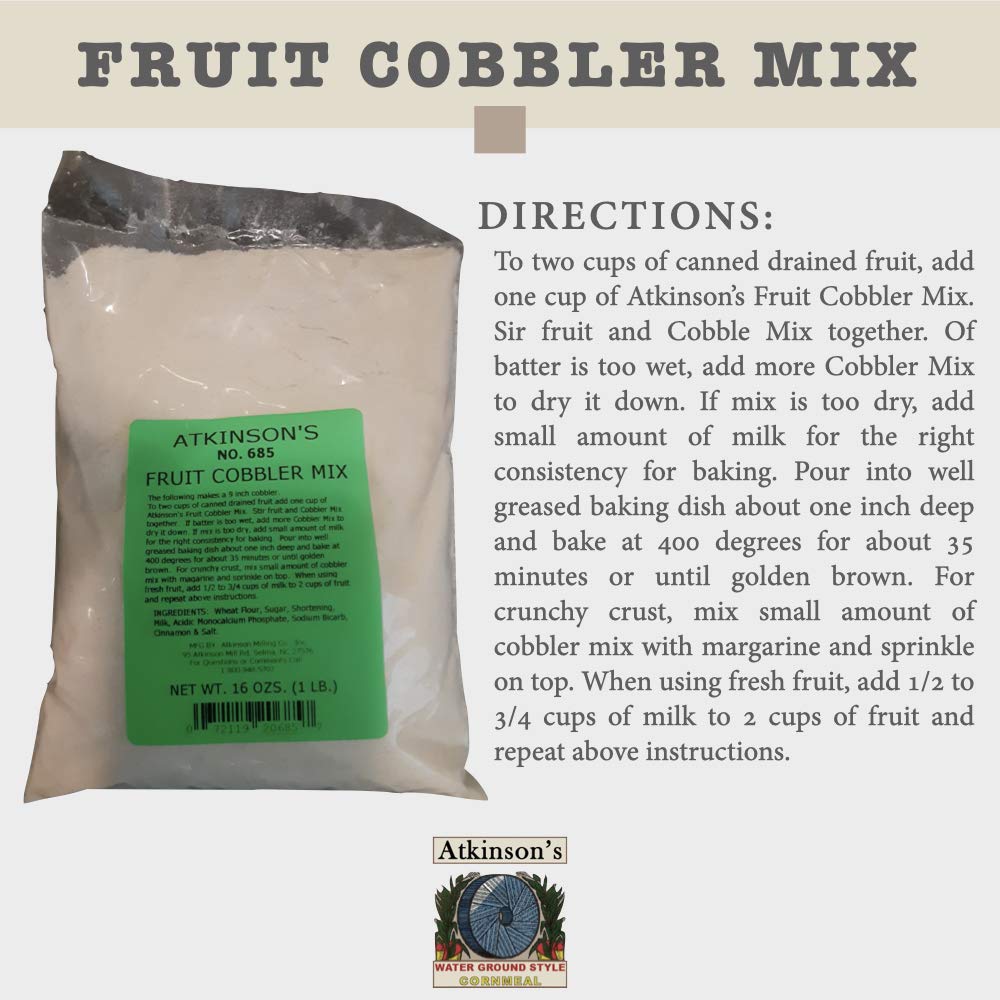 Atkinson's (Fruit Cobbler Mix, 1 lb.)
