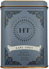 Caffeinated Earl Grey Black Tea with Bergamot 20 Count Sachets. Natural Source of Antioxidants. 1 Pack.