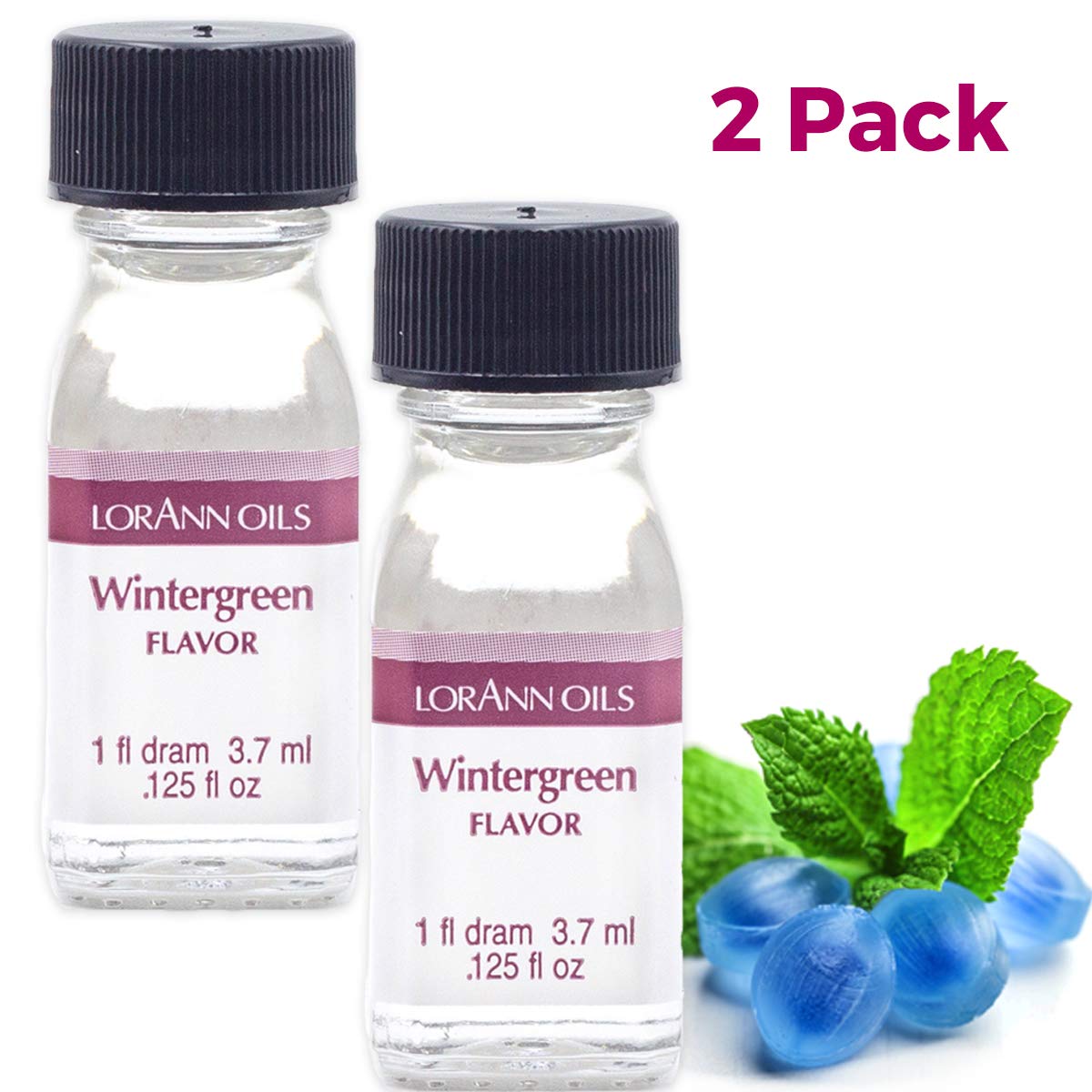 LorAnn Oils Super Strength Flavoring - Used For Candy Making, Flavoring, Baking, Hard Candy, & Flavor Oils - Bold, Natural Flavors 4X Stronger Than