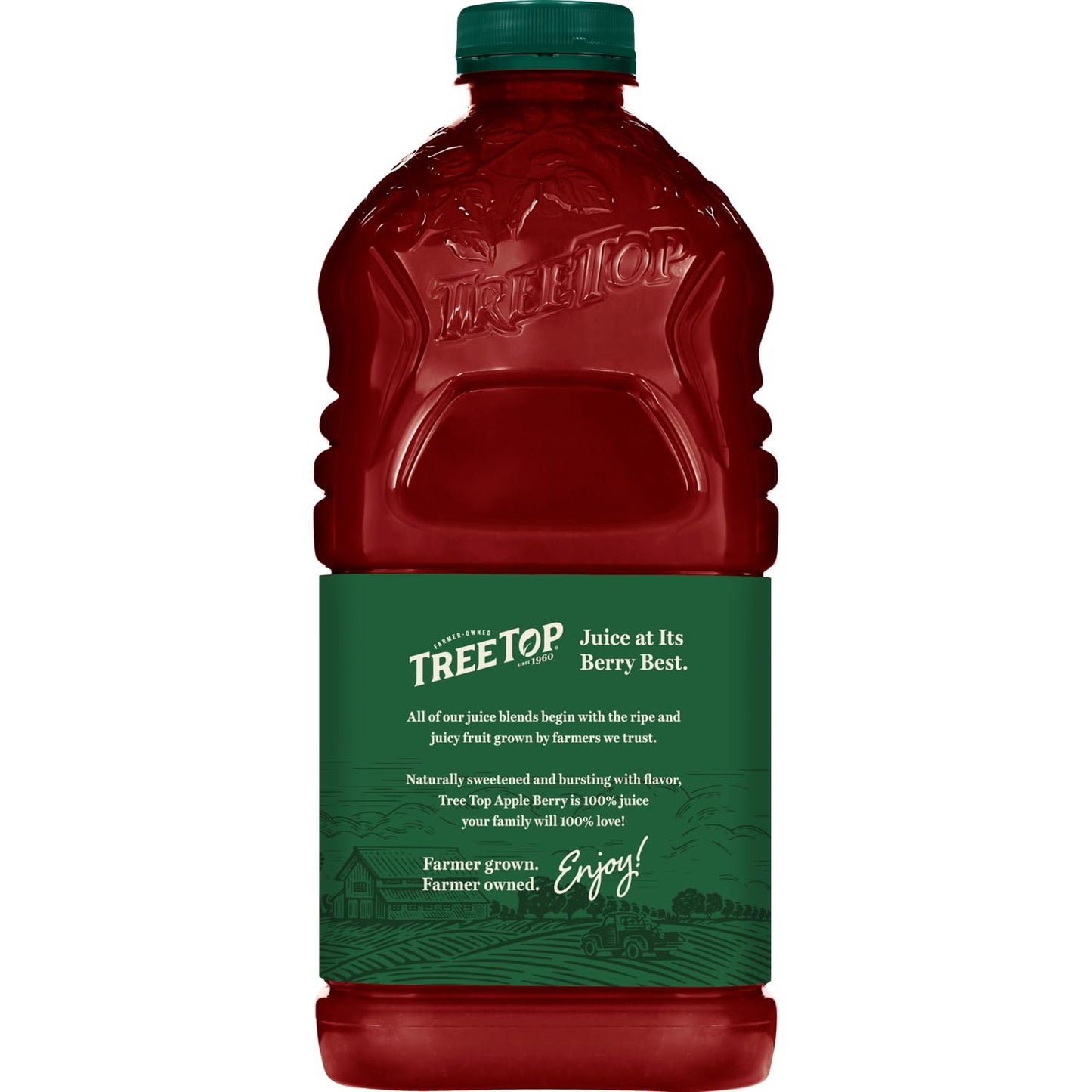 Tree Top Apple Berry Juice, 64 Fl oz. (Pack of 2)