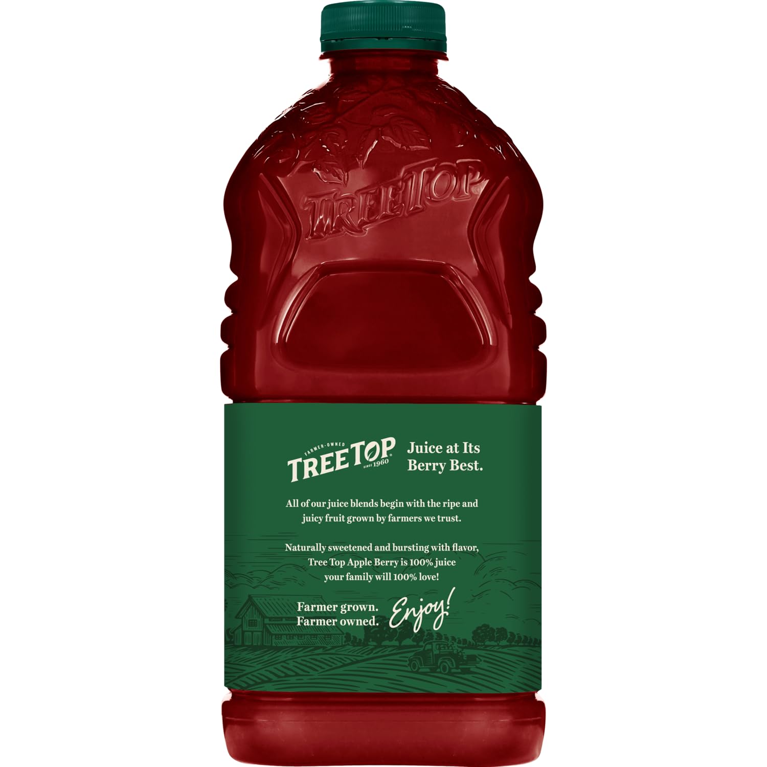 Tree Top Apple Berry Juice, 64 Fl oz. (Pack of 2)