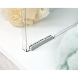 iDesign Recycled Plastic Narrow Laundry Room Organization Detergent Riser - 13.5” x 10” x 6”, Clear Bin