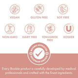 Boobie Superfood Oatmeal Chocolate Chip Cookie Lactation Bar for Breastfeeding Moms to Increase Milk Supply | #1 Selling Lactation Snack Bars | Vegan