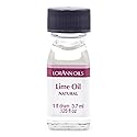 LorAnn Lime Oil SS, Natural Flavor, 1 dram bottle (.0125 fl oz - 3.7ml - 1 teaspoon)
