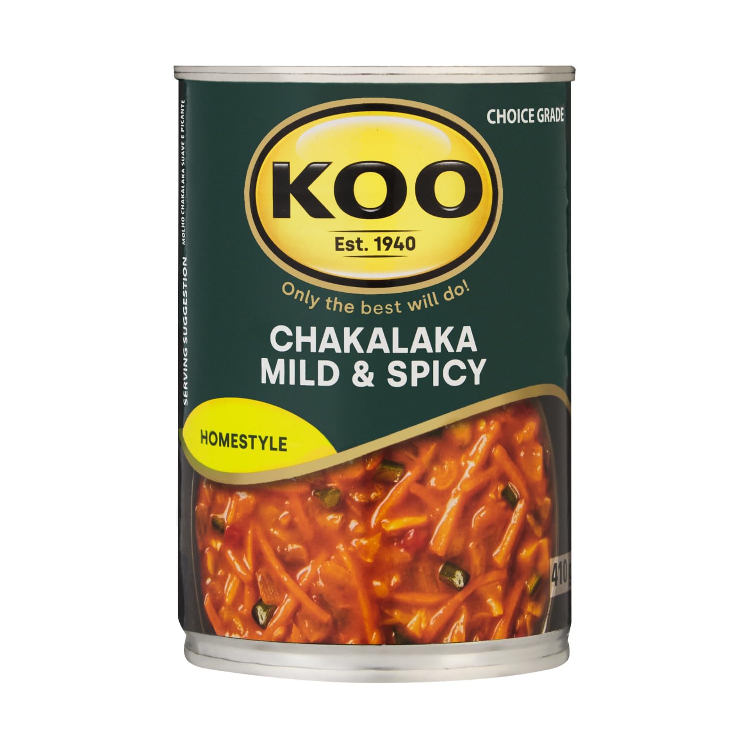 Koo Mild and Spicy Chakalaka (Kosher) 410g