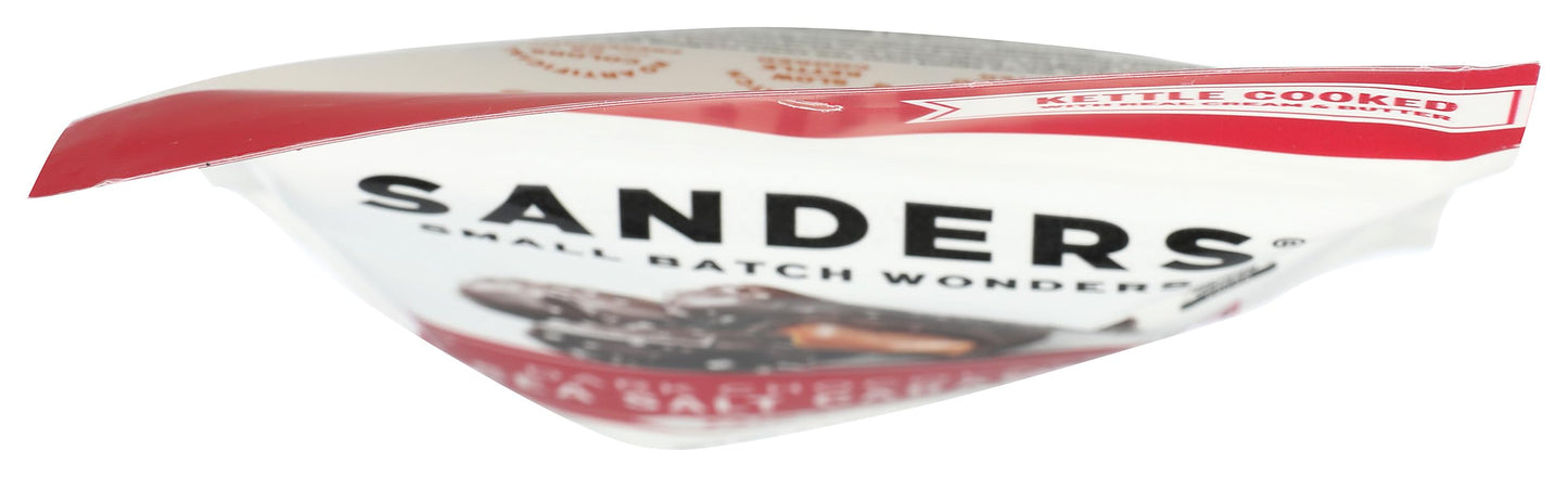 Sanders, Caramels Sea Salt Dark Chocolate, 5.5 Ounce