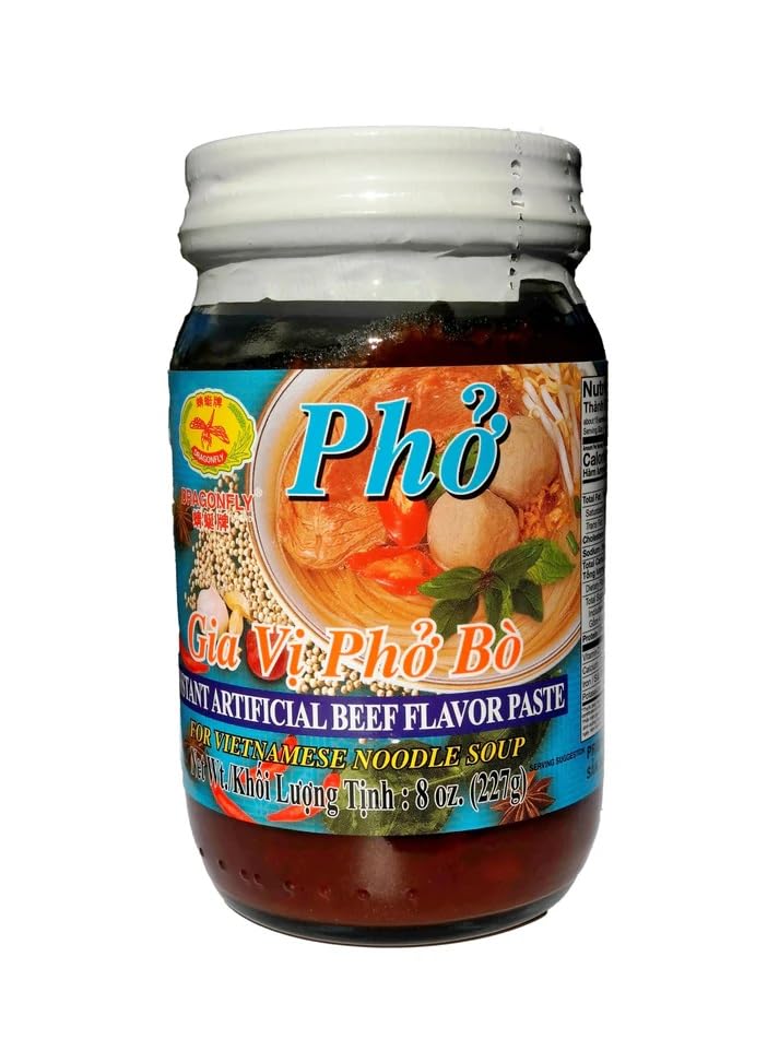 Dragonfly Instant Artificial Beef Flavor Paste, Ph?, 8 oz (225 g)