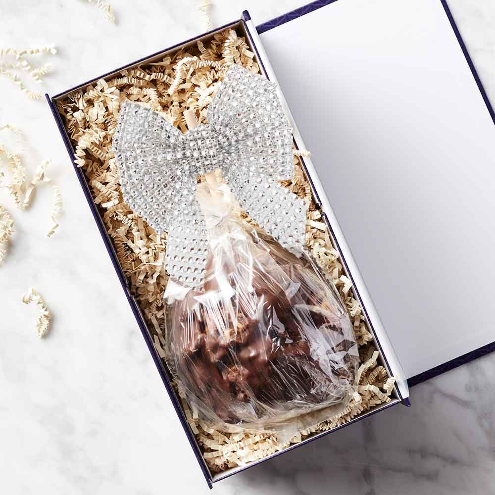 Mrs Prindables Milk Chocolate Walnut Pecan Sparkling Celebration Jumbo Caramel Apple