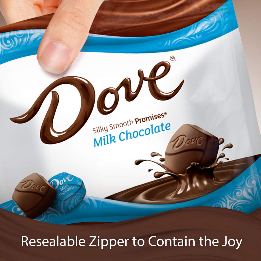 DOVE PROMISES Milk Chocolate Candy Bag, 8.46 oz