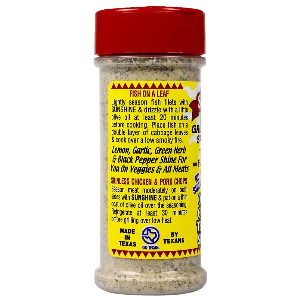 Obie-Cue's Texas Sunshine Grilling Spice - 3X World BBQ Champion's Special Blend (4.8 oz)