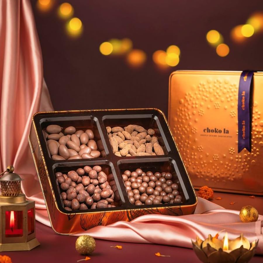 Chokola Cosmos Premium 55% Dark & 45% Milk Chocolate Hamper Pack 400g