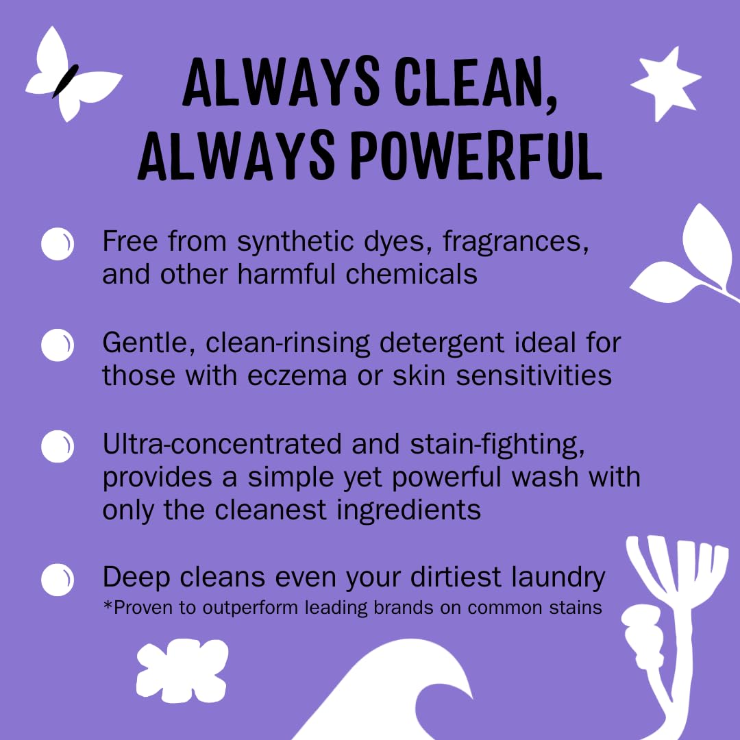 Molly's Suds Original Laundry Detergent Powder | Clean Laundry Detergent Powder for Sensitive Skin | Simple, Effective Ingredients, Stain Fighting |