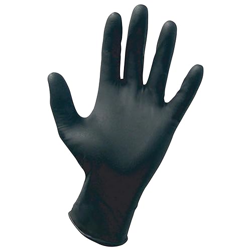 SAS SAFETY Raven Powder-Free Exam Grade Nitrile Gloves - Lrg - 3 Pair Per Bag (Priced Per Bag)