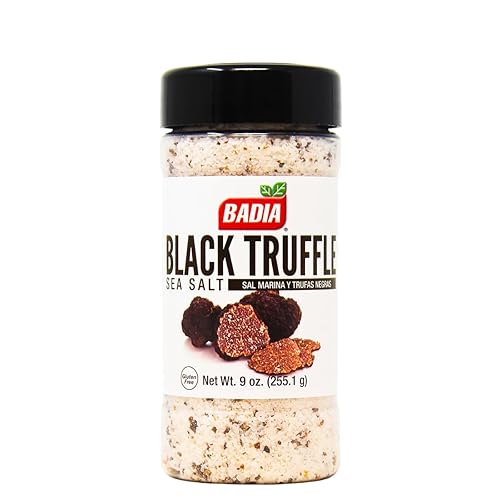 Black Truffle Sea Salt, 9 Ounce