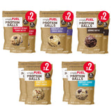 simplyFUEL Whole-Food Protein Balls Variety Pack (Ultimate) - 8 g High-Protein, Gluten-Free, Healthy Snack for Adults & Kids (1.6 oz - Pack of 10)