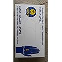 Disposable Gloves Vinyl set of 100 for housekeeping, foodservice, industrial (clear) (L)