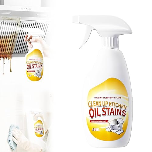 AYNUUY Heavy Duty Degreaser, Kitchen Heavy Duty Cleaner Spray Portable Degreasing Spray, All-Purpose Kitchen Pots and Pan Cleaner for Appliances