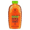 Nate's Organic 100% Pure, Raw & Unfiltered Honey - USDA Certified Organic - 32oz. Squeeze Bottle