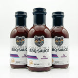 Fig Serrano BBQ Sauce 3-pack - Bearfoot BBQ - Gluten Free, 13.3 oz, Small Batch, Non-GMO, No Preservatives, No Corn Syrup, No Seed Oils. Marinade