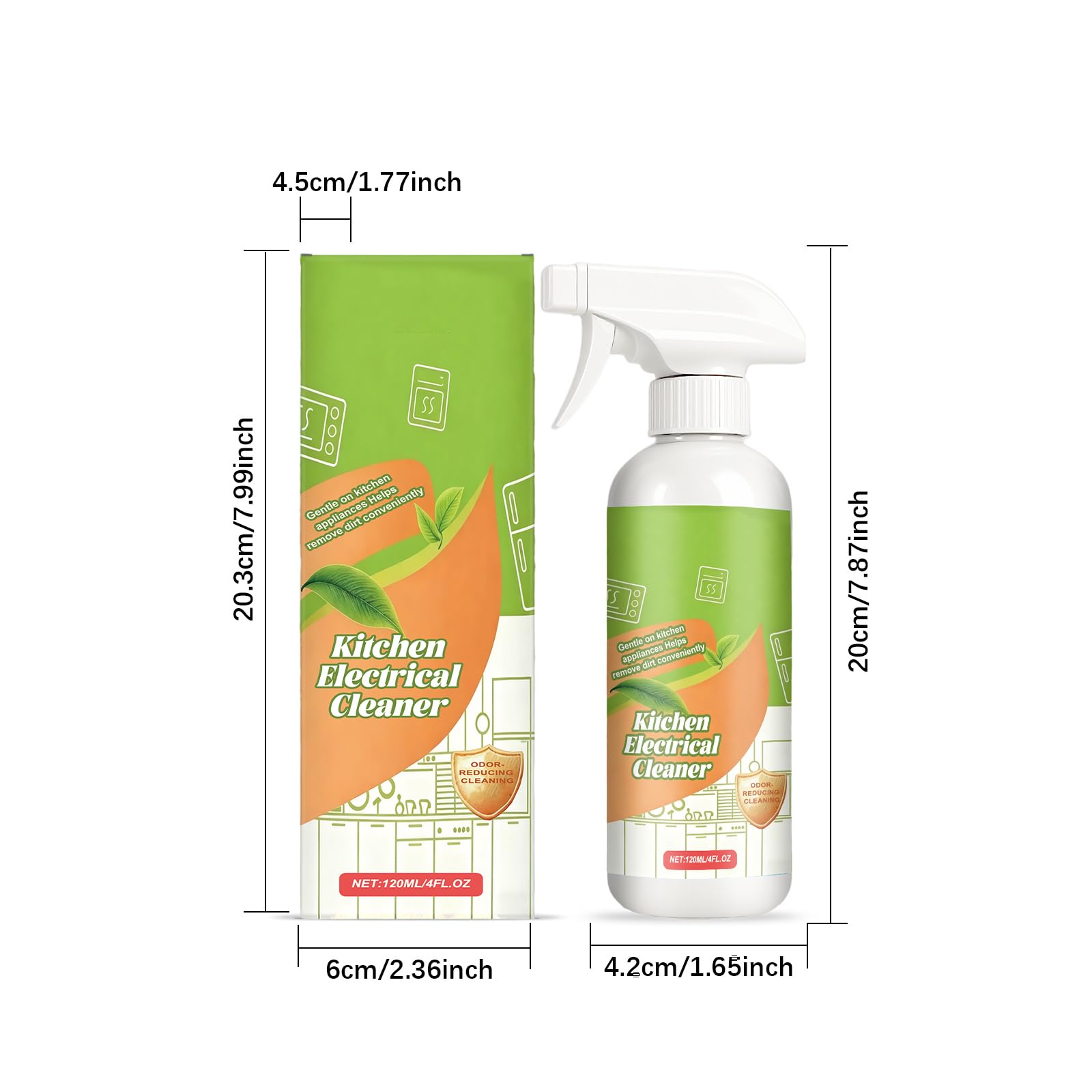 Kitchen Cleaner Spray,AlienPower Spray,A powerful cleaner for kitchens, floors, toilets, cars,quick-acting formula effectively removes hard water