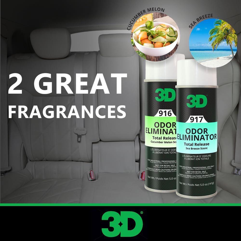 3D Odor Eliminator Total Release Fogger, Powerful Air Freshener and Odor Control, Aerosol Bomb Neutralizes Unwanted Smells in Home Office RV, Sea