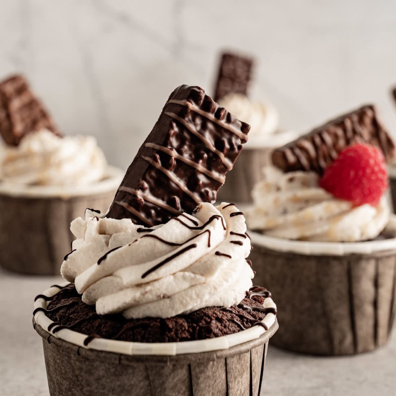 Loacker Mix Patisserie Chocolate Specialties - Individually Wrapped Assorted Premium Wafer Chocolate Specialties, Mixed Flavors - Sustainably Sourced