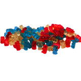Haribo Goldbears Red, White & Blue Gummy Candy - Patriotic Fruit Flavored Gummies, Limited Edition Share Size Bag, Pack of 3