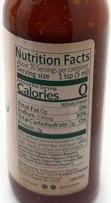 O'Brothers Organic Pepper Sauce 5oz - 2 bottles (Chipotle)