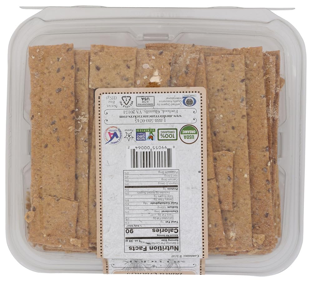 Firehook Cracker Bkd Mltgrn Flax, 8 Oz