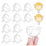 Gadpiparty 60pcs Chocolate Ball Holder Plastic Base Flower Packaging Holder for Bouquets for Party Decorations