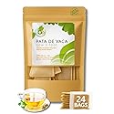 Pata de Vaca Tea (Cow’s Foot Tea) - 24 Tea Bags - 100% Natural Herbal Infusion - Organically Grown - Vegan, Non-GMO, Gluten-Free, Caffeine-Free