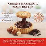 Natural Nectar Hazelnut Cocoa Crème Biscuits 6.35 oz - Sandwich Biscuits Filled with Smooth Hazelnut Cocoa Cream; Snack Cookies for Coffee Breaks